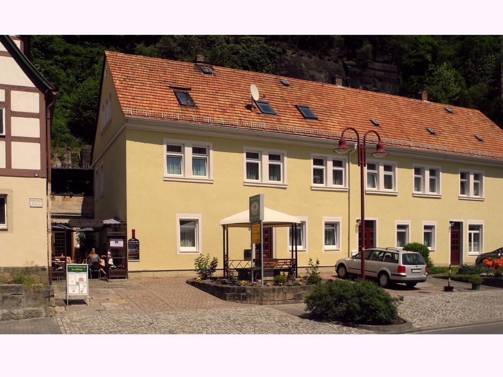Pension Schwarz Bad Schandau Exteriér fotografie