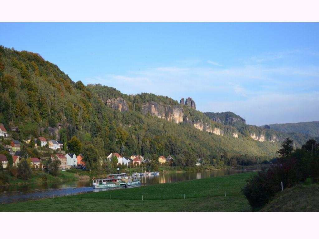 Pension Schwarz Bad Schandau Exteriér fotografie