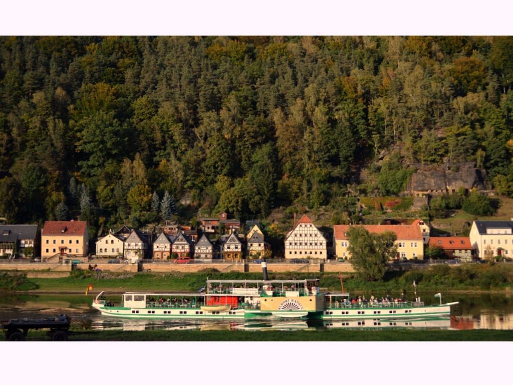 Pension Schwarz Bad Schandau Exteriér fotografie